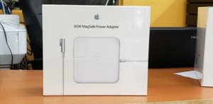 Apple 85W Power Adapter MacBook Pro Model No. A1343 Bulk White box packaging.