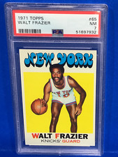 1971 Topps Basketball Walt Frazier Card #65 PSA 7 NR-Mint NBA HOF