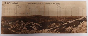 CARTOLINA QUADRUPLA - LUOGHI DI BATTAGLIA MONTE GRAPPA #198 - Imagen 1 de 1