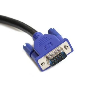 VGA Cable SVGA Monitor Cable M/M 3Ft Male to Male Computer LCD LED Cord 3 Ft - Picture 1 of 4