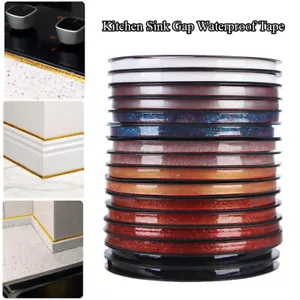 Self-adhesive Wall Trim Internal Corner Molding Line Caulk Tape Edge Decor Cra ` - Picture 1 of 23