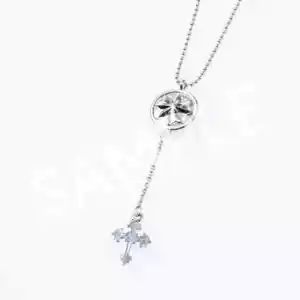 Paradox Live The Cat's Whiskers Shiki Ando Phantometal Motif Necklace Pendant - Picture 1 of 5