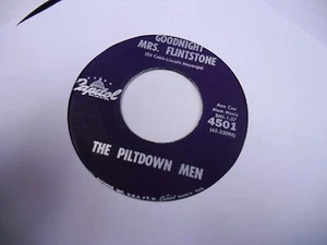 Piltdown Men The Great Imposter/Goodnight Mrs. vinyl 45 RPM Capitol Records EX - Picture 1 of 2