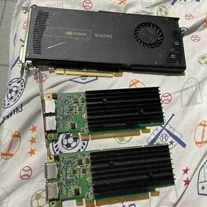 NVIDIA 6WTYT Quadro 4000 2GB GDDR5 256-bit PCI-E 2.0 x16 Video Card +2 More - Picture 1 of 11