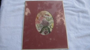 Sulamith Wulfing 1954 ORCHIDS bouquet di fiori litografia stampa artistica opaca SIGILLATA - Foto 1 di 4