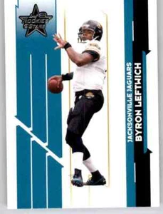2006 Rookies & Stars Byron Leftwich NFL Base Card PWE Jaguars #52 - Picture 1 of 2