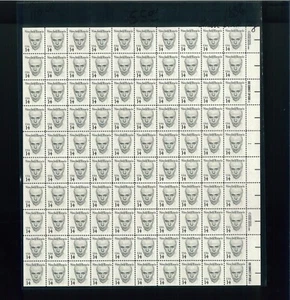 United States 14¢ novelist Sinclair Lewis Postage Stamp #1856a MNH Full Sheet - Picture 1 of 1