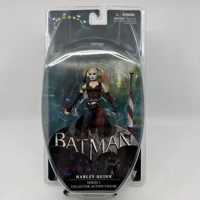 Boneco de ação DC Direct Batman: Arkham City Series 1 Harley Quinn novo B9 - Imagem 1 de 4