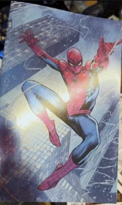 ULTIMATE SPIDER-MAN #1 CHECCHETTO VIRGIN FOIL VARIANT NYCC 2024 EXCLUSIVE - Picture 1 of 3