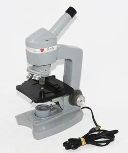 Vintage American Optical 60 Microscope with 5X, 10X & 43X Objectives, 10X eyep - Picture 1 of 10