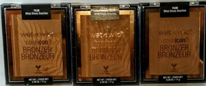 3 Pack Wet n Wild Color Icon Bronzer, What Shady Beaches 743B, 0.38 oz (z8) - Picture 1 of 3