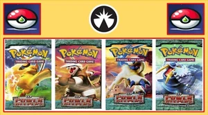 Pokemon Juego de Cartas Coleccionables Lote de Envolturas Vacías Booster Pack 100% Auténticas | POWER KEEPERS ex - Imagen 1 de 9