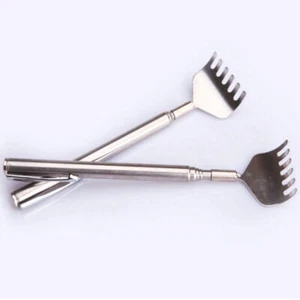 Rücken Kratzer Teleskop-Kratzer-Backscratcher Edelstahl Massagegerät- U3X3 - Picture 1 of 10