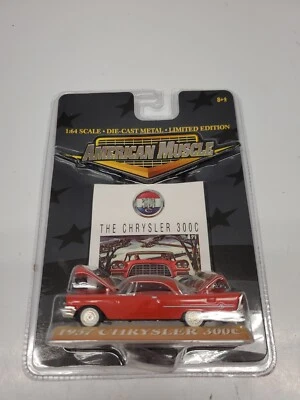 Ertl American Muscle Red 1957 Chrysler 300 C Car 1/64 Limited Edition #32350 - Image 1 of 2