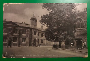 Raphael Tuck & Sons Silverette Postcard - Enterance To St Pauls And Town Hall 