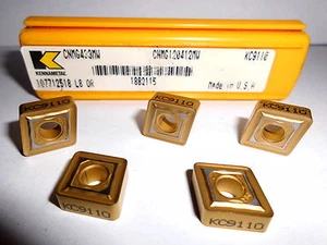 5 x KENNAMETAL CNMG120412MW KC9110 (CNMG433MW KC9110) - Picture 1 of 1