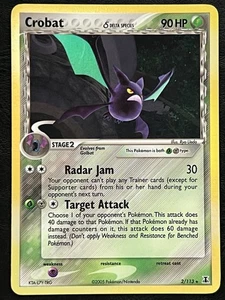 Pokemon Crobat Delta Species Holo - EX Delta Species - 2/113 LP - Bild 1 von 2