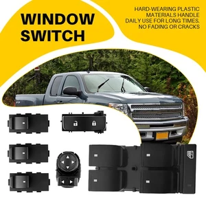 Left Right Window Switch+Door Lock+Mirror Control For 2007-2012 2013 Chevy GMC D - Picture 1 of 17