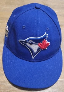 New Era 5950 Toronto Blue Jays 2022 Post Season Game Cap Blue Hat Fitted - 7 1/8 - Picture 1 of 7