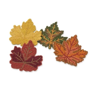 Untersetzer 4er Set | (4") Herbstuntersetzer für Bauernhausdeko oder Herbst Tischdeko... - Bild 1 von 8