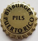 Kronkorken - Bitburger Pils – Puerto Rico