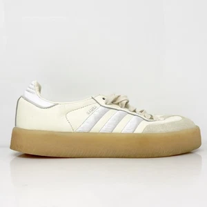 Adidas Womens Sambae ID0434 White Casual Shoes Sneakers Size 7.5 - Picture 1 of 12