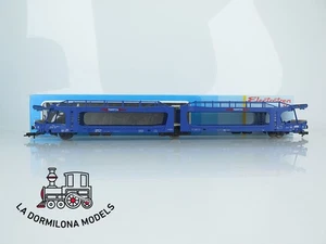 VR1519 H0 =DC ELECTROTREN 6000 VAGON PORTACOCHES Laes ETR de la SNCF - OVP - Foto 1 di 17