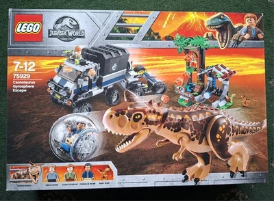 Lego 75929 Jurassic World: Carnotaurus Gyrosphere Escape. Película nueva sellada Foto 1 de 4