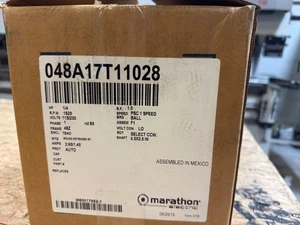 New Marathon ELECTRIC Motor 048A17T11028 - 1/4 HP 1625 rpm 115/230V TEAO 48Z FR - Picture 1 of 6