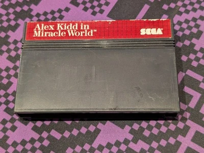 Carro Alex Kidd in Miracle World (Sega Master System, 1986) solo cartucho probado Foto 1 de 4