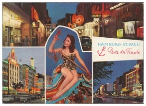 Y29505/ Hamburg St. Pauli mit Große Freiheit AK  - Bild 1 von 2