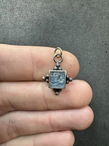 1.8g VTG Sterling Silver 925 Stone Pendant Jewelry lot F - Foto 1 di 7