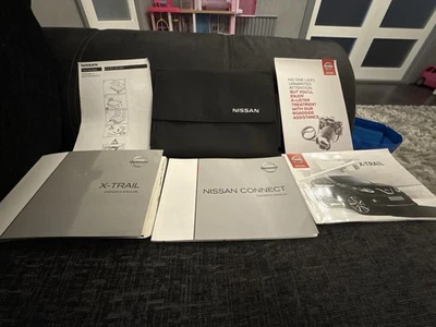 NISSAN X-TRAIL HANDBOOK + CONNECT OWNERS MANUAL & WALLET 2014-2019 PACK - Image 1 of 2