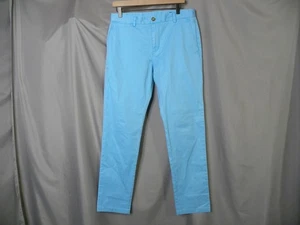 Vineyard Vines Jake Blue Breaker Hose 32x32 Taschen Stretch - Bild 1 von 7