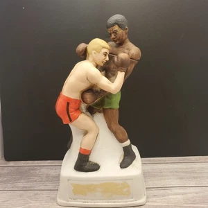 Vintage 1974 Lionstone Boxen/Boxershiskey Schnaps Sport Dekanter leer - Bild 1 von 9