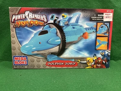 Mega Bloks Power Rangers Ninja Storm 5713 Dolphin Zord- New Sealed - Image 1 of 4