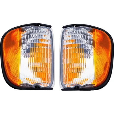 Corner Light Set For 1992-2002 Ford E-150 Econoline E-250 Econoline Set of 2 - Image 1 of 4