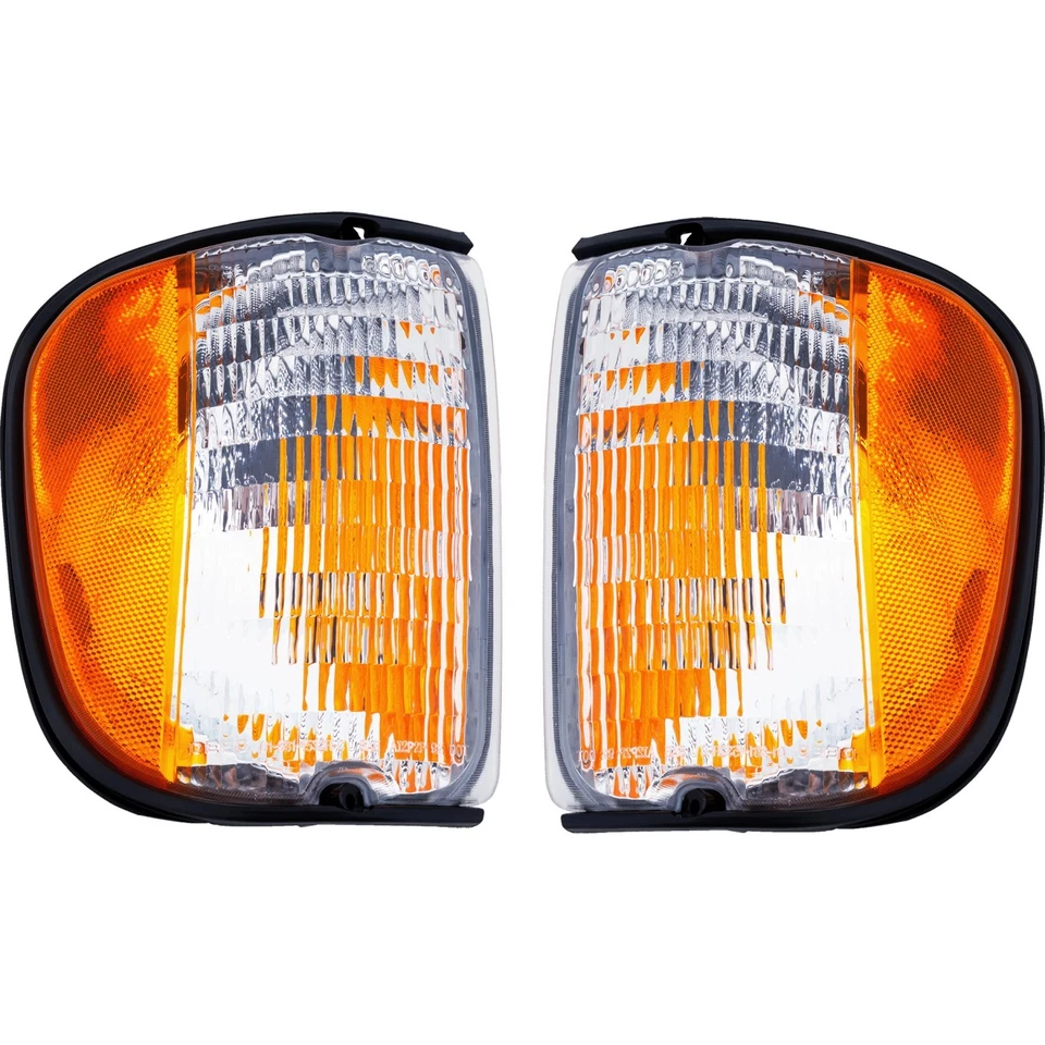Corner Light Set For 1992-2002 Ford E-150 Econoline E-250 Econoline Set of 2 - Image 1 of 4