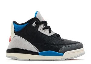 Nike Jordan 3 Retro OG TD Rare Air Black Leather Upper - Picture 1 of 4