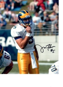 JOE FLACCO DELAWARE FIGHTING BLUE HENS SIGNED 8x10 PHOT - Picture 1 of 2