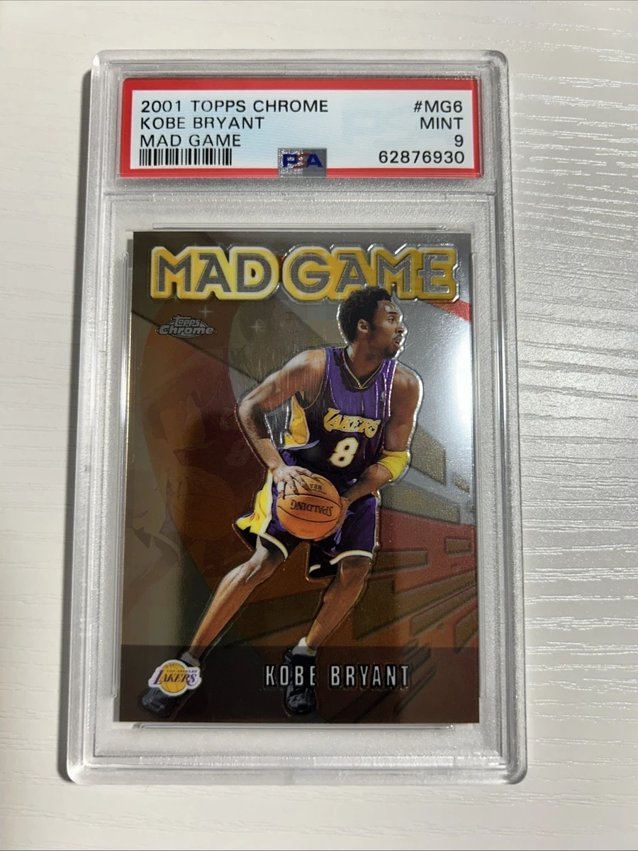 Topps Kobe Bryant Basketball 2001-02 Season Sports Trading Cards