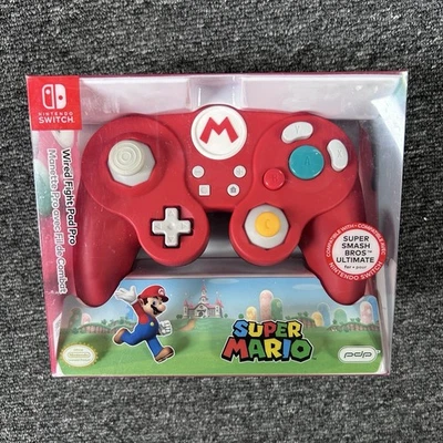 PDP Nintendo Switch Super Mario Wired Fight Pad Pro Controller – New in Box - Image 1 of 4