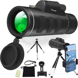 Nxosu Monocular Telescope High Power: HD 40X60 Monoscope BAK4 Prism for Adults M - Picture 1 of 7