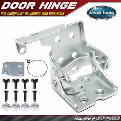 Bisagra de puerta de pasajero superior o inferior delantera para Chevrolet Silverado 1500 1999-2006 Foto 1 de 4