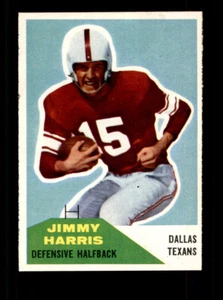 Jimmy Harris 1960 fútbol americano fleer #94 ex-mt - Imagen 1 de 2