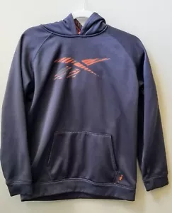 Reebok Youth L 14-16 Hooded Sweatshirt Blue Long Sleeve Kid's Clothing Apparel - Picture 1 of 3