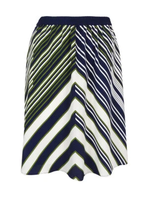 Tommy Hilfiger Mujer Falda Chevron Rayas Foto 1 de 2