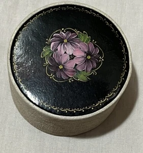 Hand Painted Trinket Box Made In Russia - Picture 1 of 6