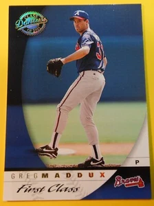 2001 Donruss "Class of" Greg Maddux FIRST CLASS 56/100 #44 Atlanta Braves HOF - Picture 1 of 9