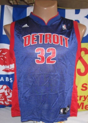 DETROIT PISTONS Rip Hamilton adidas Basketball Jersey Youth Large 14-16 Boys NBA - Image 1 of 4
